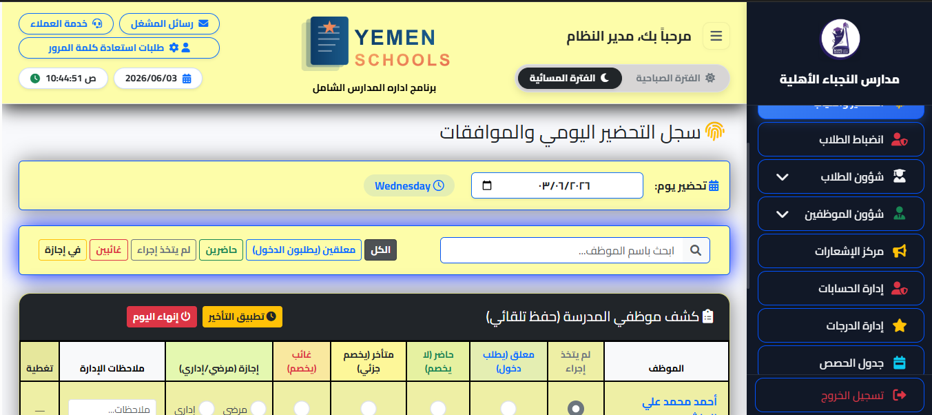 لوحة التحكم - 2